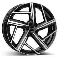 MAK QVATTRO BLK/POL 8.5x19 5/112 ET45 CB66.5