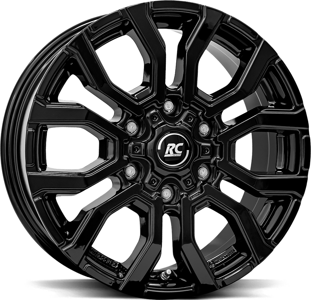 BROCK RC35 GLOSS BLACK 6.5x16 6/130 ET54 CB84.1