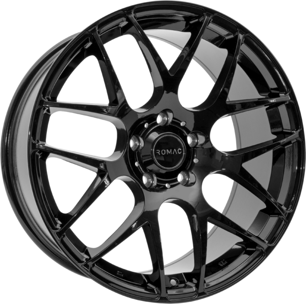 ROMAC RADIUM GLOSS BLACK 7.5x17 5/114.3 ET40 CB73.1