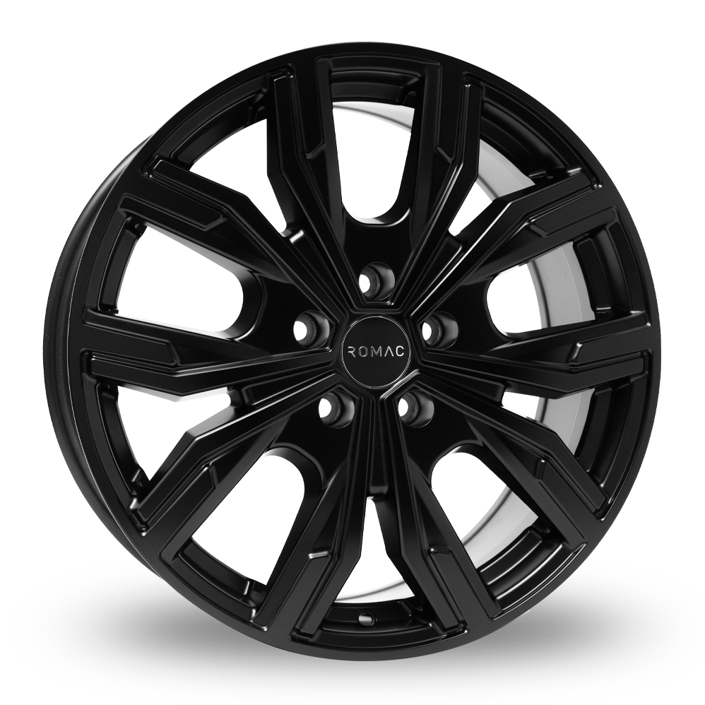 ROMAC TORQUE SATIN BLACK 7.5x18 5/108 ET45 CB73.1