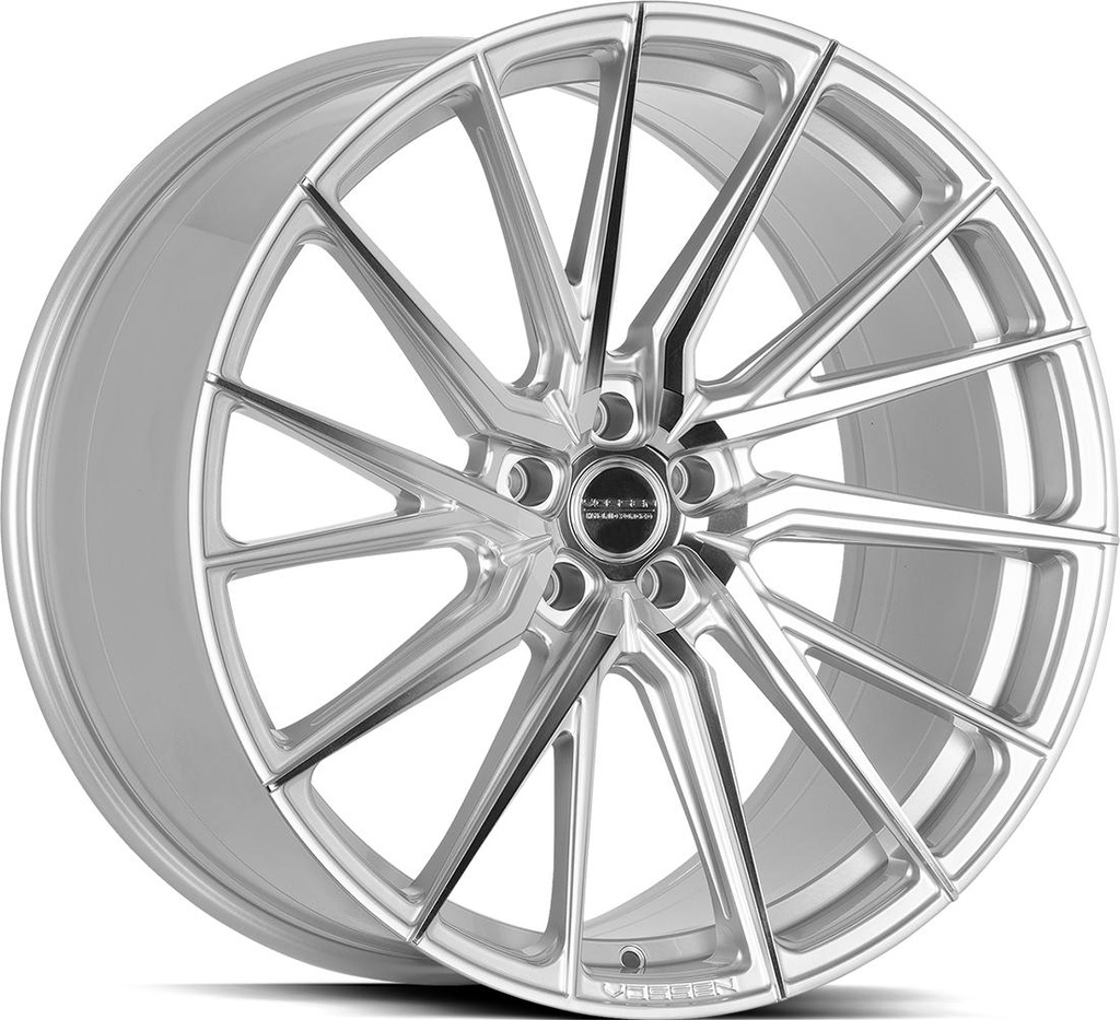 VOSSEN HF4T SILVER POLISHED 9x20 5/112 ET25 CB66.6
