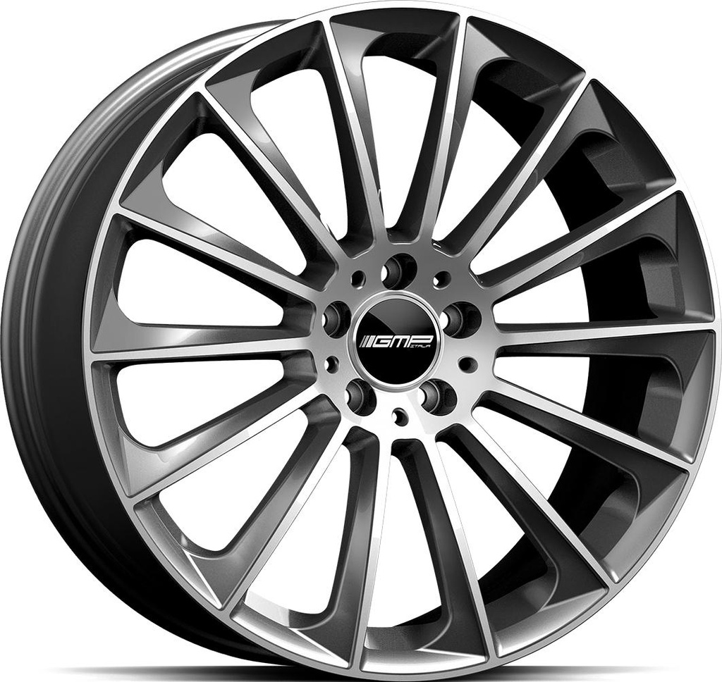 GMP STELLAR ANTHRACITE DIAMOND 11.5x21 5/112 ET38 CB66.6