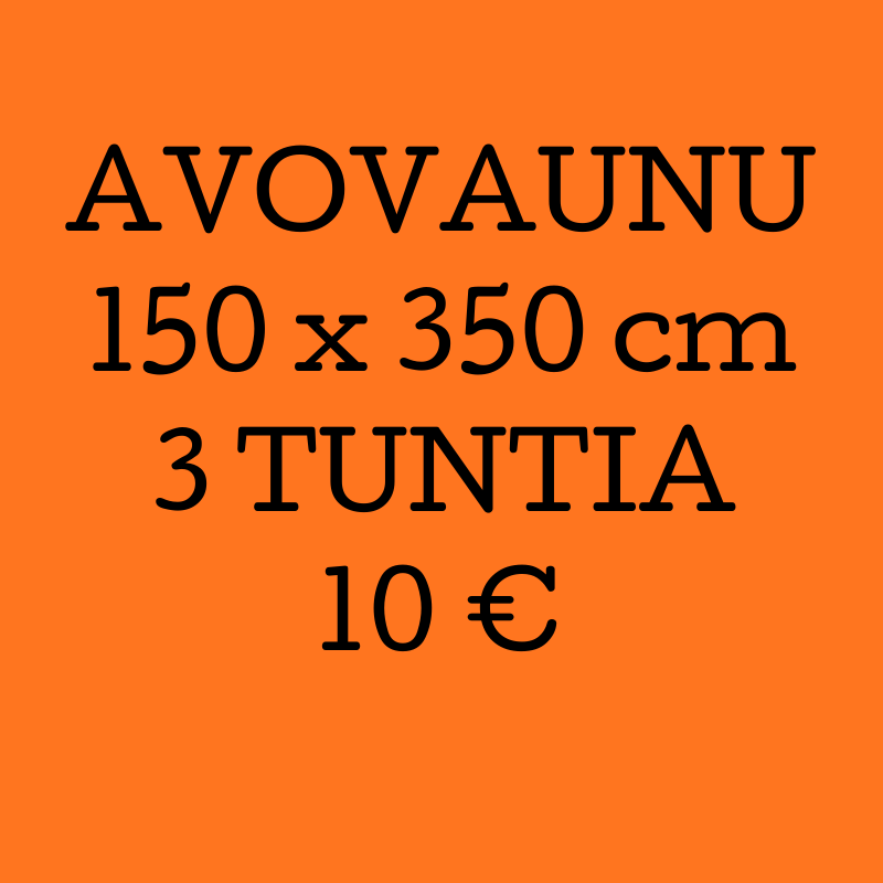 Vaunuvuokra AVO DPB-321 M5035LJ / 3 TUNTIA