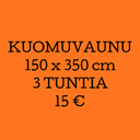 Vaunuvuokra DUN-327 M5035LJ  + KUOMU / 3 TUNTIA