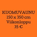 Vaunuvuokra DUN-327 M5035LJ  + KUOMU / VIIKONLOPPU